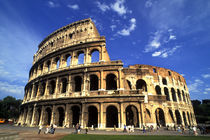 Famous ruins of the Coliseum in Rome Italy von Danita Delimont