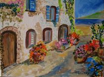 Village Cote d'Azur von myriam courty