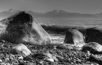 Rocks at Diamond Beach by Michele Cornelius