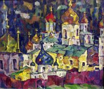 Golden Domes by Ivan Filichev