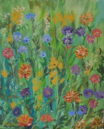 Prairie fleurie by myriam courty