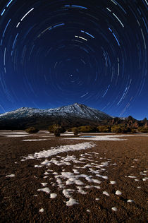 Teide star trails von Raico Rosenberg