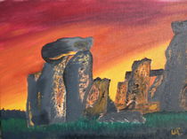 Stonehenge Sunrise by Warren Thompson