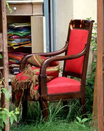 Red Chair by Lainie Wrightson