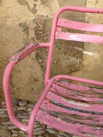 Pink Chair by Lainie Wrightson