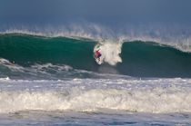 Kelly Slater on perfect wave in Hossegore  by Vsevolod  Vlasenko