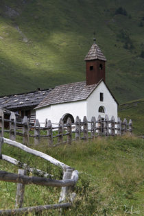 Alpine church by Raffaella Lunelli