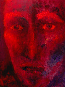 zwei halbe rot by Astrid Hanka