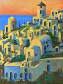 Oia, Santorini by Randy Sprout