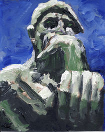 El Pensador, Auguste Rodin 1903 von Randy Sprout