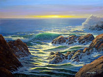 Coastal Evening  by Frank Wilson
