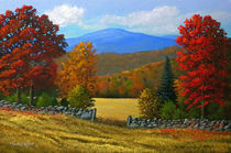 The Stone Gate in Autumn by Frank Wilson