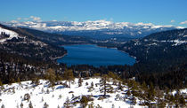Donner Lake Sierra Nevadas by Frank Wilson