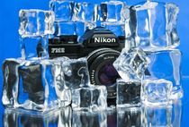 Film Camera on Ice by Ken Howard