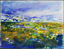 The San Gabriel Valley by Zolita Sverdlove
