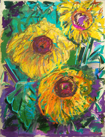Sunflowers by Zolita Sverdlove