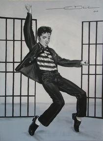 Elvis Presley Jailhouse Rock by Eric Dee