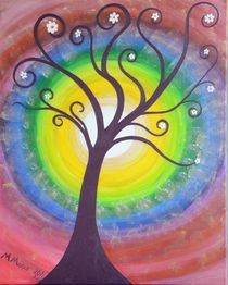 Hippie Tree by Monica Moser