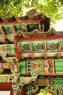 Detail of traditional Korean Architecture. von Tom Hanslien