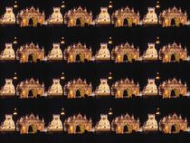 Mysore Palace by night by Usha Shantharam