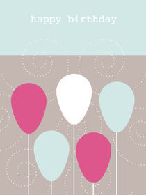 birthday balloons von thomasdesign