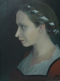 Self-portrait von Olga Duka