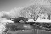 Stone Bridge over a Creek by Michael Kloth