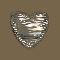 Chrome Heart - Beige Brown by Philip Roberts