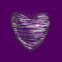 Chrome Heart - Plum Purple von Philip Roberts