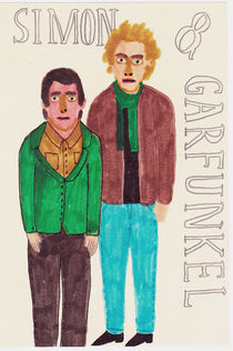 Simon & Garfunkel by Angela Dalinger