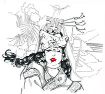 Oriental Princess by Priscilla Tang