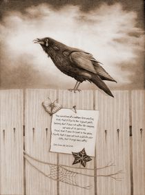 solitary bird by Darrell Ross