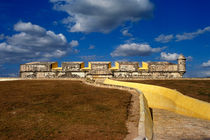 SAN JOSE FORT Campeche Mexico by John Mitchell
