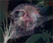 Flowering Skull by LEIGH ODOM