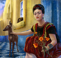 Frida Kahlo by Ashley Luttrell