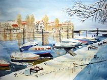 Rheinsteig in Konstanz im Winter by Christine  Hamm