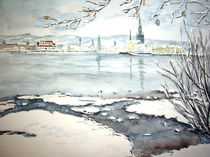 Winter in der Konstanzer Bucht by Christine  Hamm