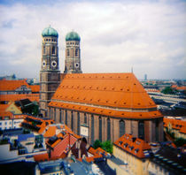 Frauenkirche Munich Bavaria Germany by Kevin W.  Smith
