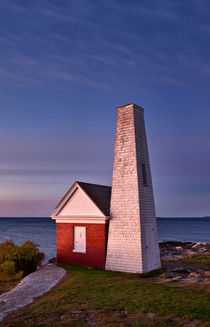 Pemaquid Point Bell House, Maine, USA by John Greim