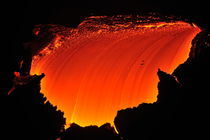 River of molten lava von Sami Sarkis Photography