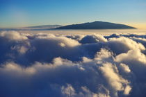 Above clouds at sunset by Sami Sarkis Photography