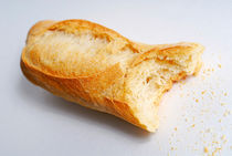 Bitten french baguette by Sami Sarkis Photography