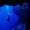 Rm-cave-diver-exploring-rocks-underwater-mexuw061