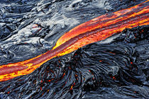 River of molten lava by Sami Sarkis Photography