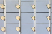 Numbered lockers von Sami Sarkis Photography