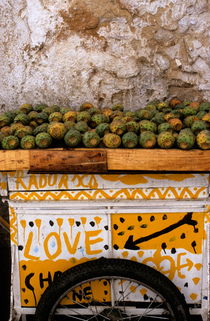 Cactus Stall  with graffiti von Sami Sarkis Photography