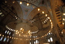 Blue Mosque interior by Sami Sarkis Photography