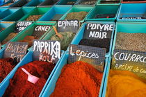 Spices for sale in Tunisia by Sami Sarkis Photography