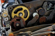 Old Gears mechanism von Sami Sarkis Photography