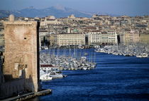 Entrance to the Old Port of Marseille by Sami Sarkis Photography